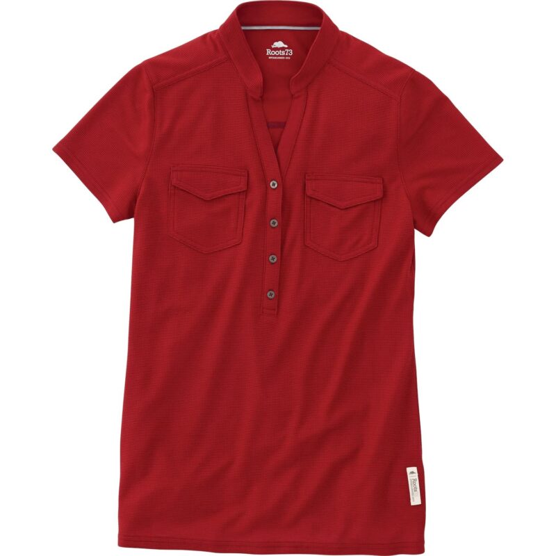 Custom Women's LUNENBURG Roots73 Short Sleeve Polo - 1