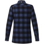 Custom Women's SPRUCELAKE Roots73 Long Sleeve Button Up Flannel Shirt - 1
