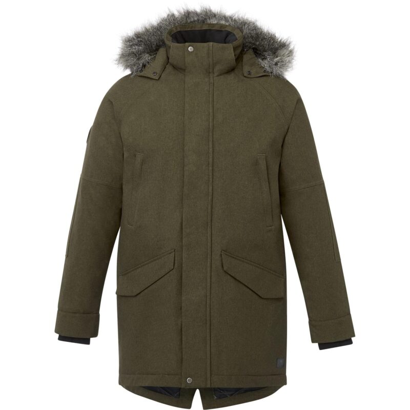 Custom Men's BRIDGEWATER Roots73 Waterproof Insulated Parka Jacket with Detachable Hood - 4