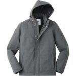 Custom Men's ELKPOINT Roots73 Softshell Jacket with Detachable Hood - 2