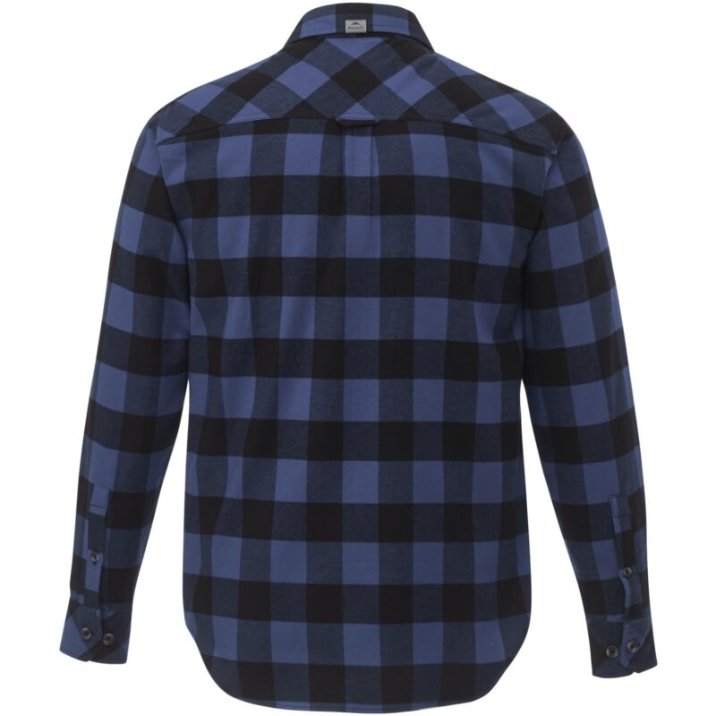 Custom Men's SPRUCELAKE Roots73 Long Sleeve Button Up Flannel Shirt - 3