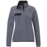 Custom Women's Roots73 WESTVILLE Eco Microfleece Pullover - 6